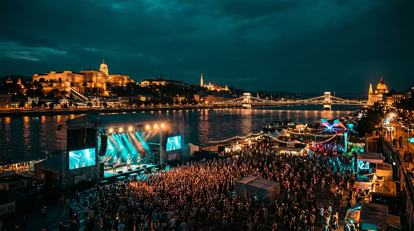 Budapest éjszakai élet és városi események